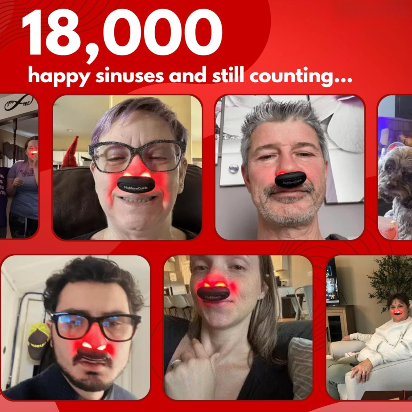 Theren™ Red Light Nasal Soother Therapy - Instant Congestion Ease