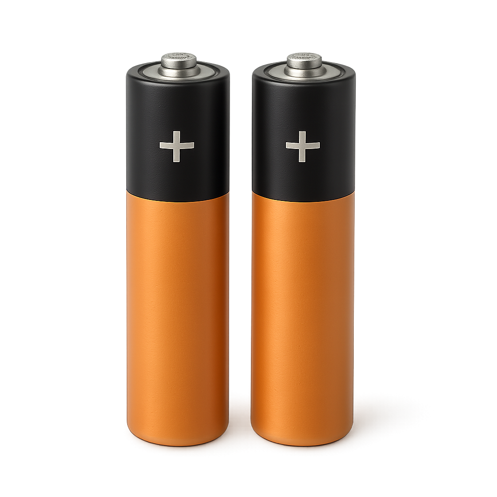 2x AAA Batteries